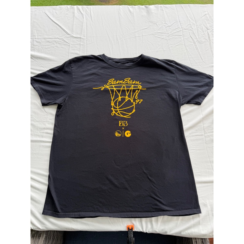 Fanatics Golden State Warriors BamBam 97‎ GOT7 T-Shirt Black Mens XL FGQF6E